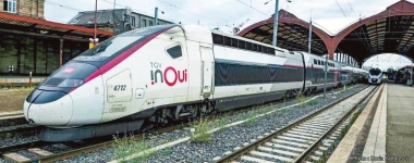 KATO K10-2133 - N - 5-tlg. Triebzug TGV Euroduplex INOUI, SNCF, Ep. VI - DC-Sound